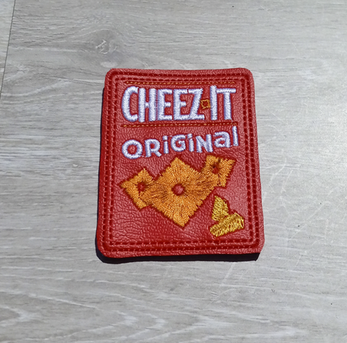 Cheese Crackers Feltie