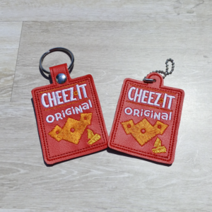 Cheese Crackers Fob/ Dangle
