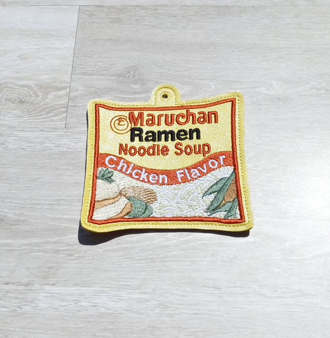 Ramen Soup Pouch Ornament