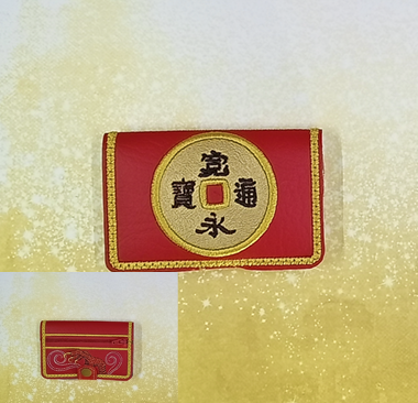 Lunar New Year Coin Snap Wallet