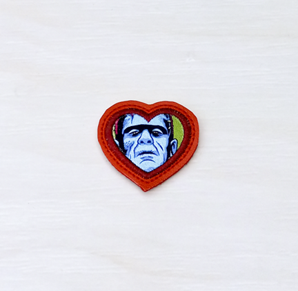 Appliqué Heart Magnet/ feltie