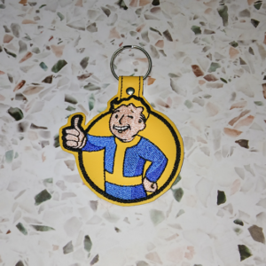 Vault Mascot Key Fob
