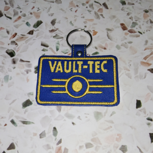Vault Corporation Logo Key Fob