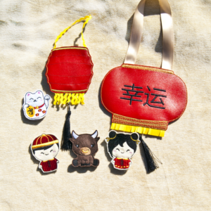 Lunar New Year Finger Puppets