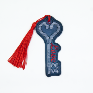Heart Key Bookmark