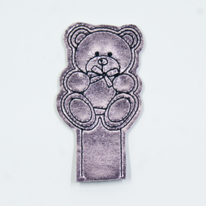 Teddy Bear With A Present Pencil Topper