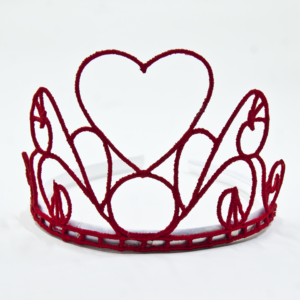 Lace Heart Princess Crown