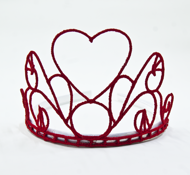 Lace Heart Princess Crown
