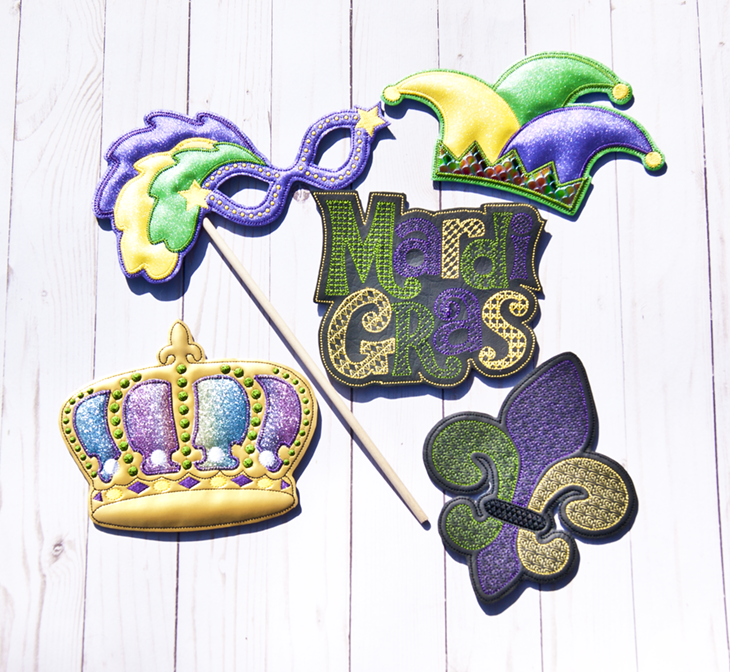 Mardi Gras Add-on Felties