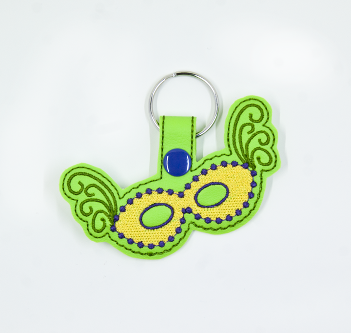 Masquerade Mask Key Fob
