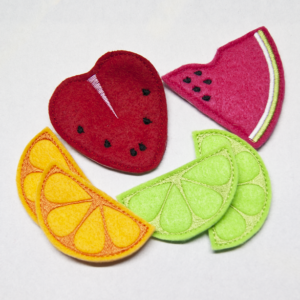 Felt Fruit Play Set