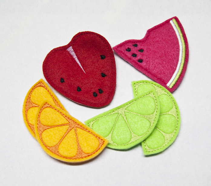 Felt Fruit Play Set
