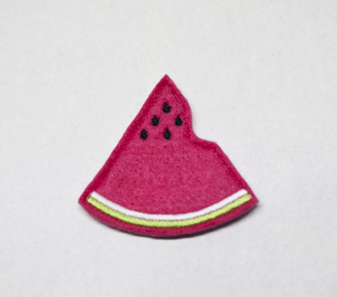 Watermelon Slice Feltie