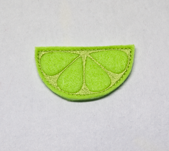 Lime Slice Feltie