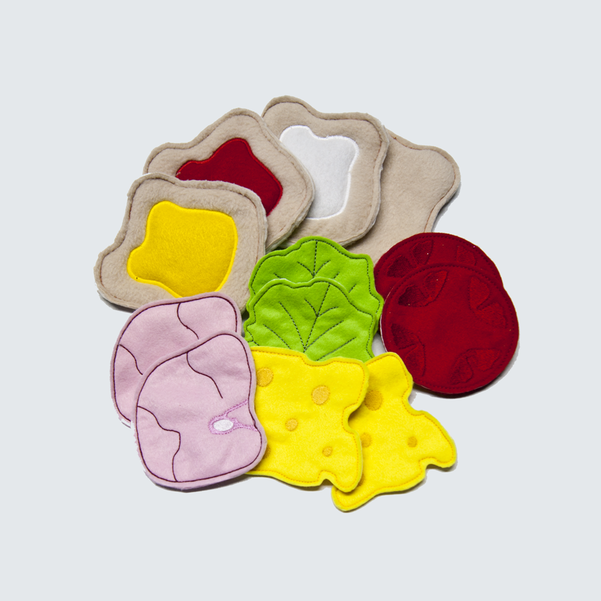 Felt Sandwich Making Play Set