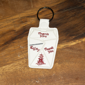 Asian Food Take Out Key Fob