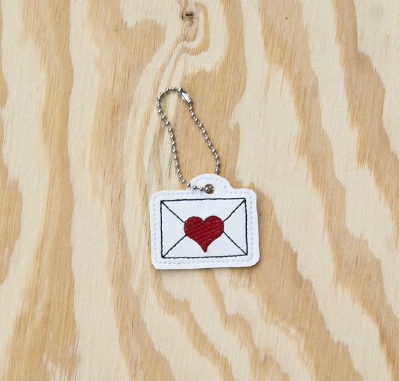 Love Letter Bag Dangle