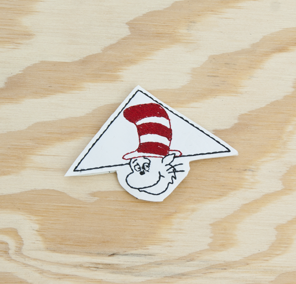 Tall Cat Corner Bookmark