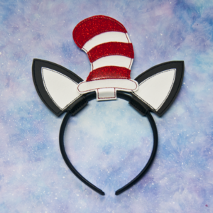 Tall Cat w/Hat Headband