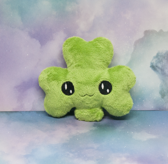 Kawaii Shamrock Plush