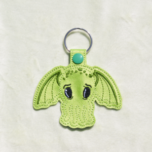 Flying Cthulhu Key Fob