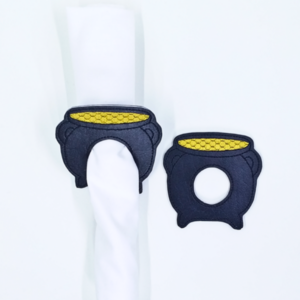 Pot Of Gold Napkin Rings