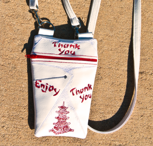 Asian Food Take-out Box Bag