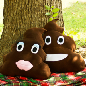 Poop Emoji Pillow