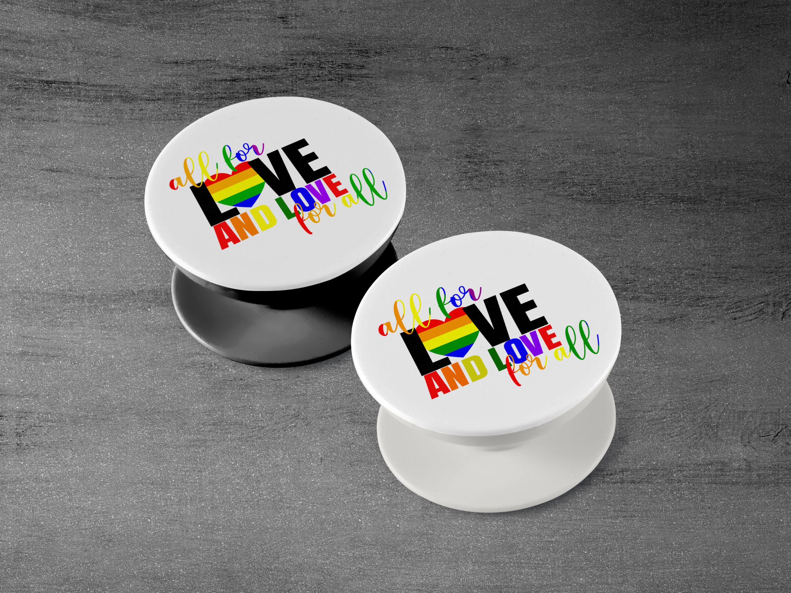 All For Love Phone Grip Mockup