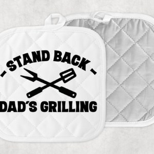 Dad's Grilling Pot Holder Mockup