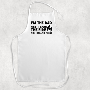 I'm The Dad Apron Mockup