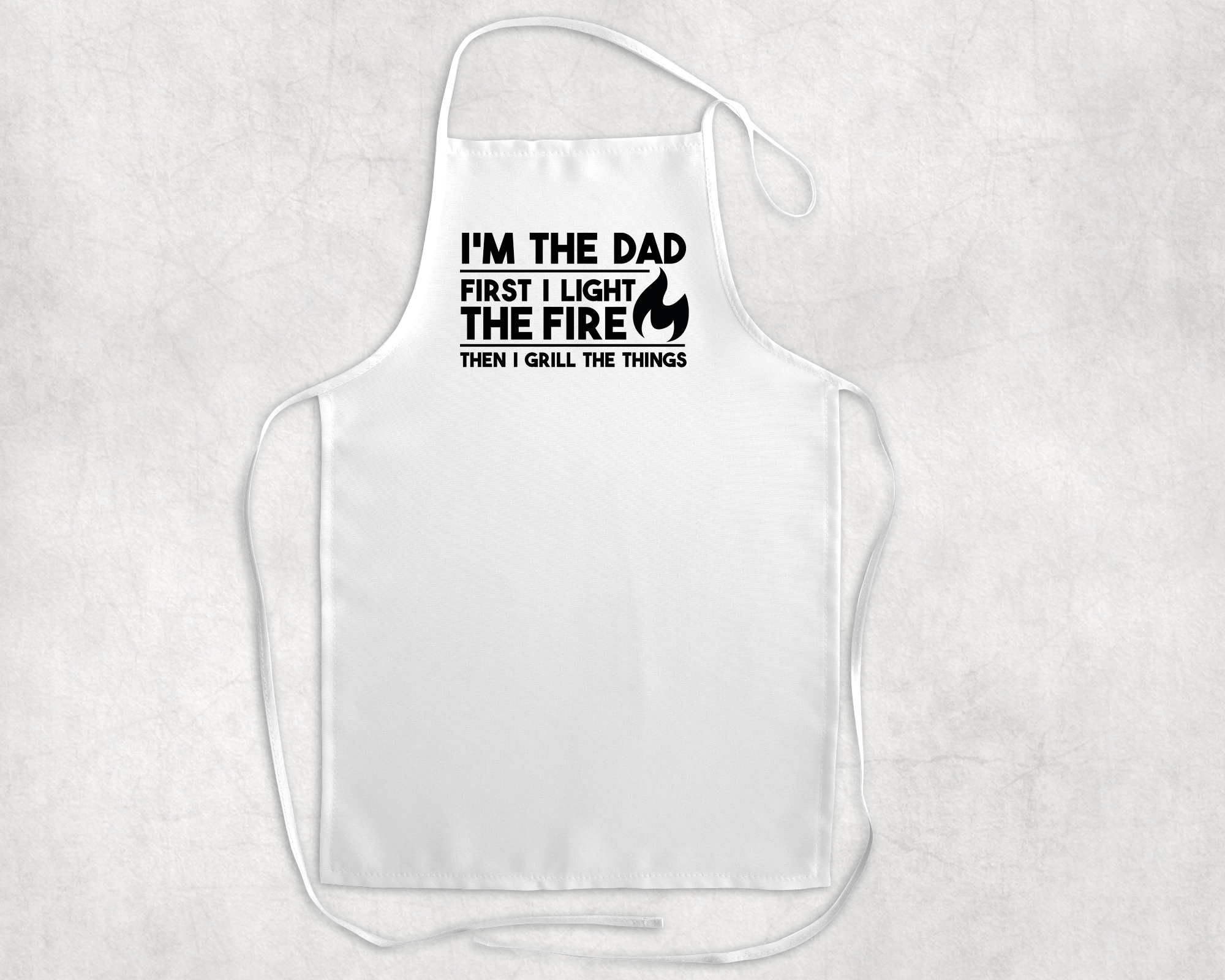 I'm The Dad Apron Mockup