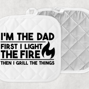 I'm The Dad Pot Holder Mockup