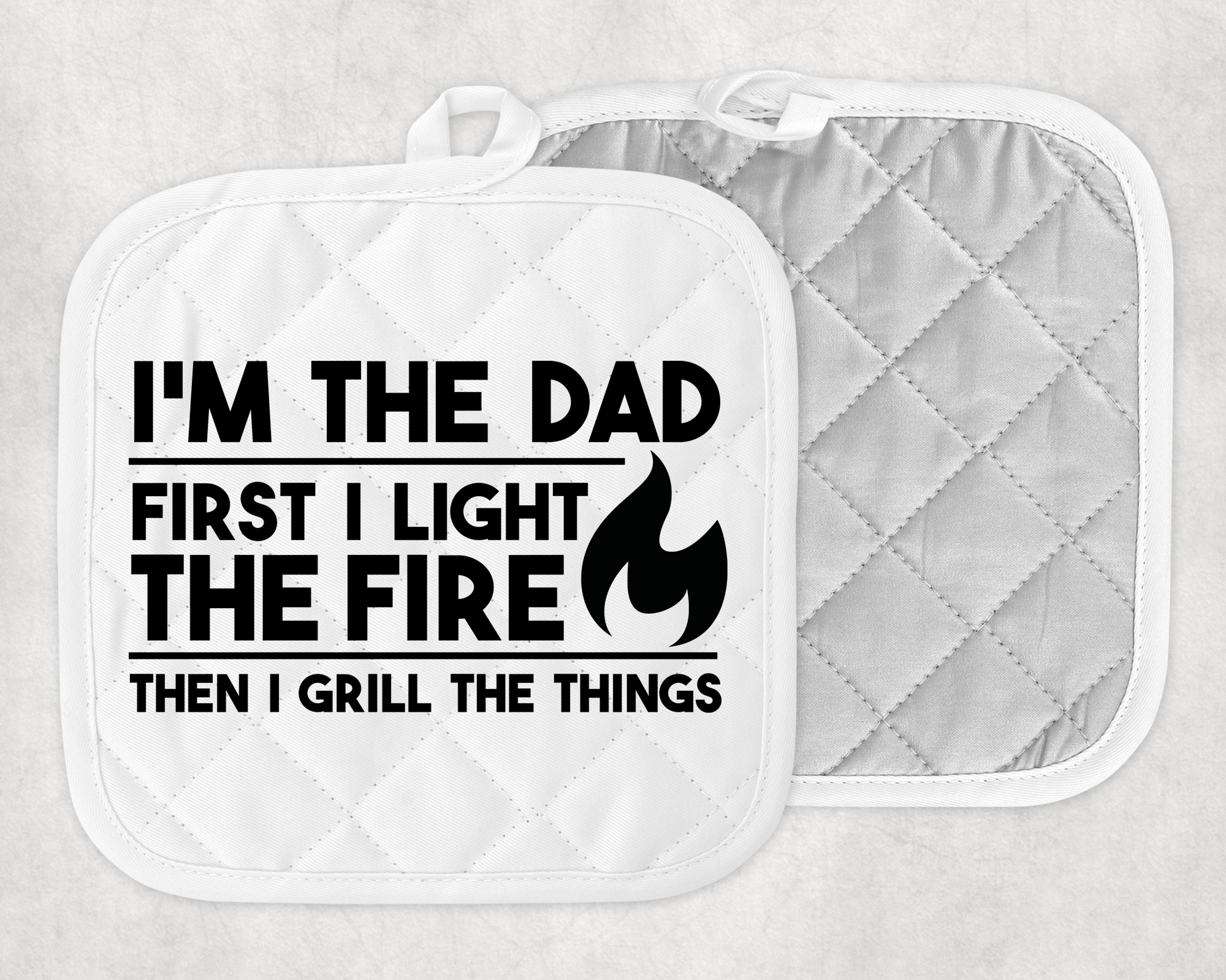 I'm The Dad Pot Holder Mockup
