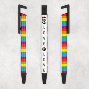 Love Is Love Ballpoint Pen Mockup
