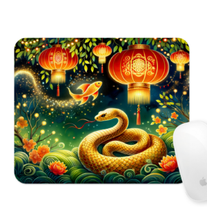 Lunar Snake Mousepad Mockup