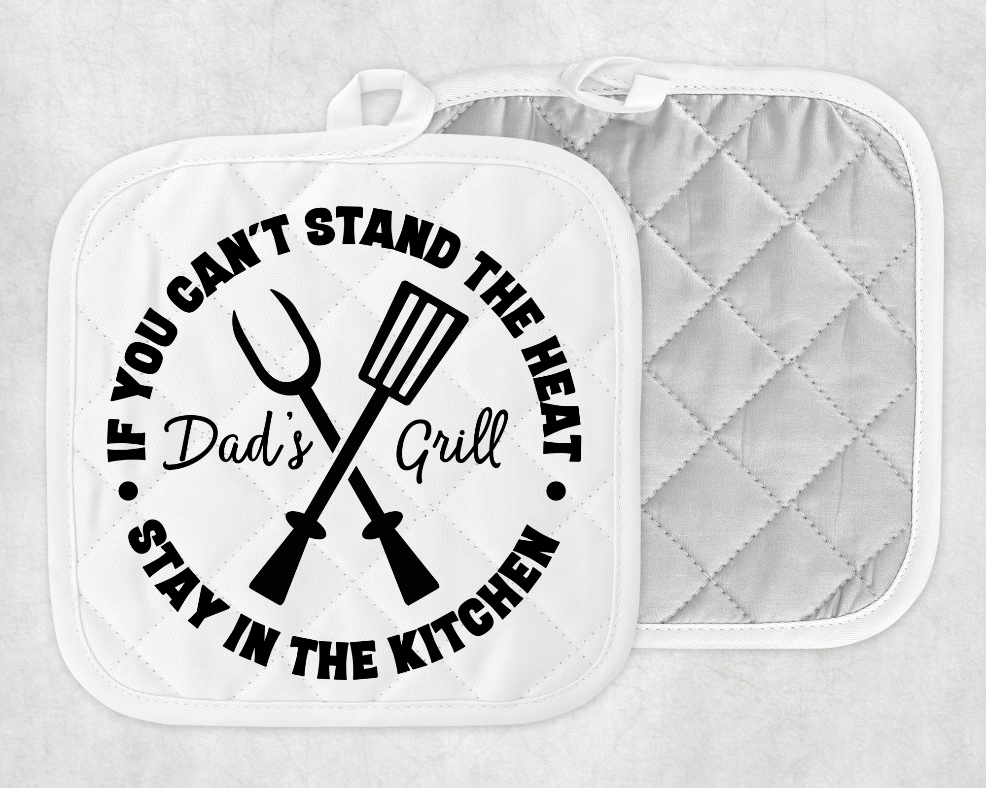 If You Can't Handle The Heat Pot Holder Mockup
