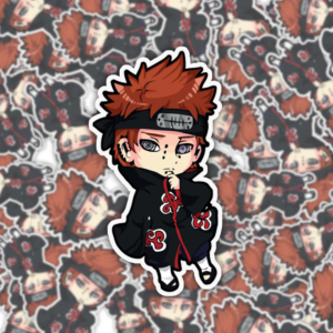 Village Head Sticker Mockup