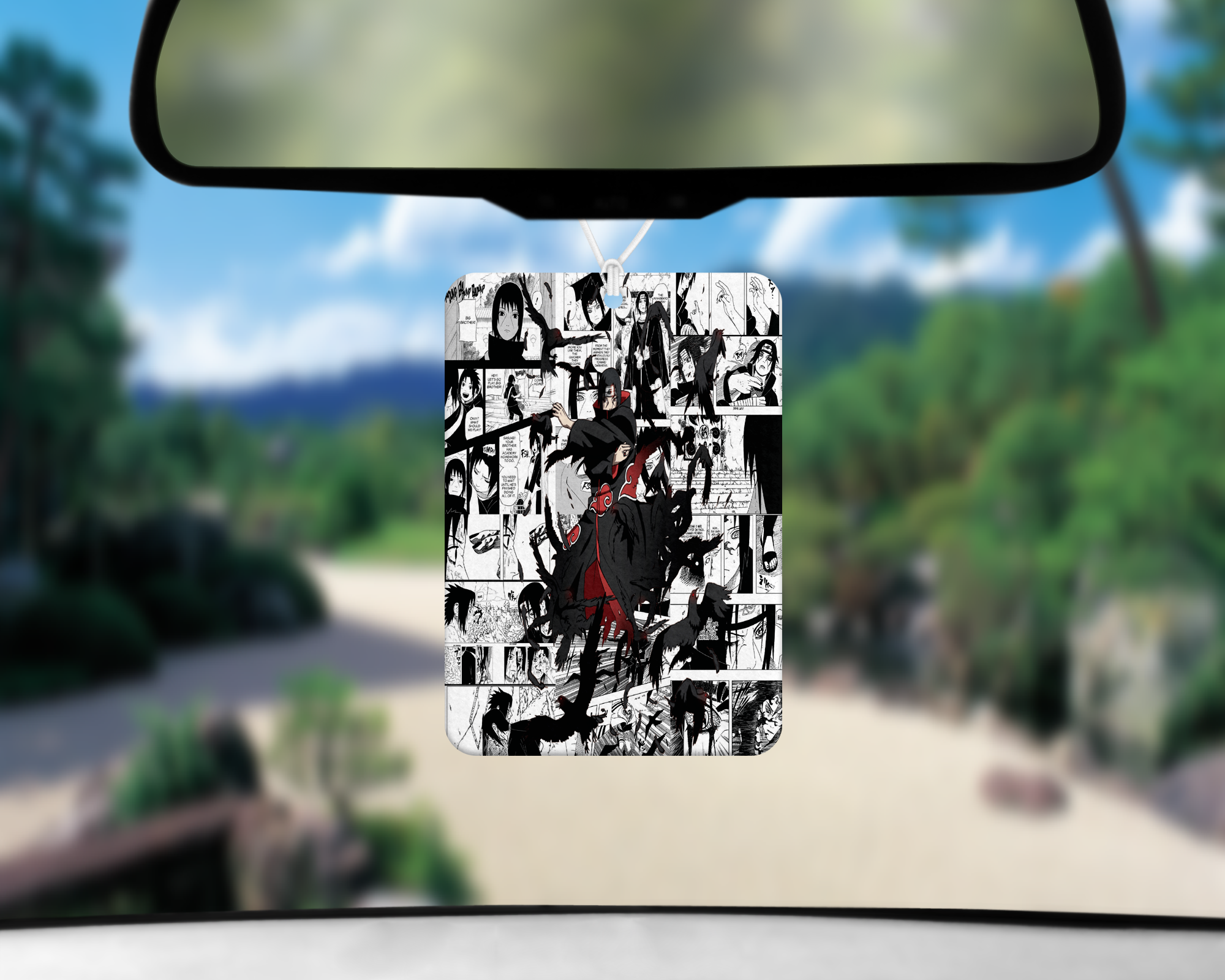 Vigilante Air Freshener Mockup