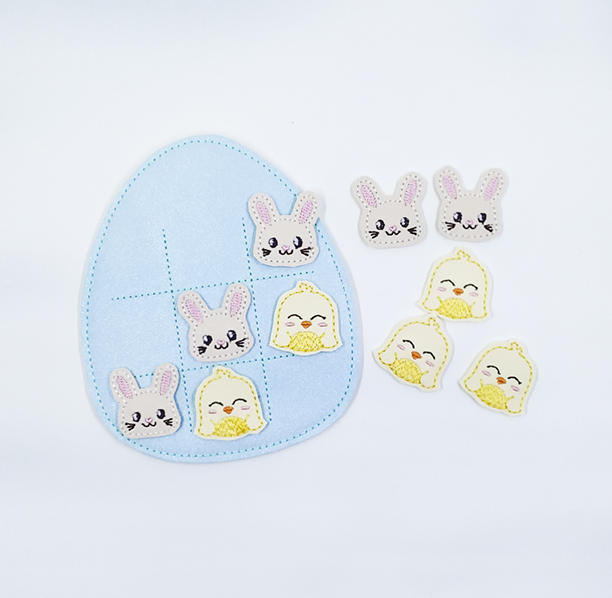 Egg Tic Tac Toe Set
