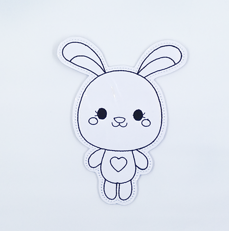 Chibi Bunny Color Tile