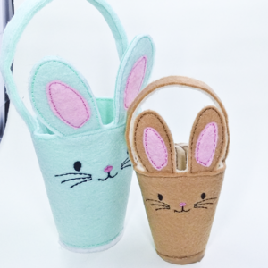 Felt Bunny Basket