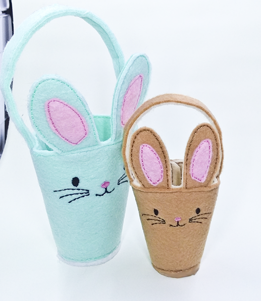 Felt Bunny Basket