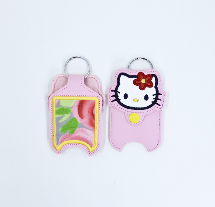 Pretty Kitty Hand Sanitizer Holder