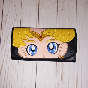 Moon Princess Peeker Tri-fold Wallet