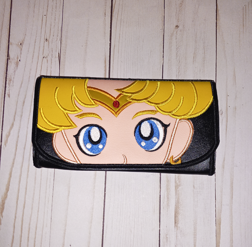 Moon Princess Peeker Tri-fold Wallet
