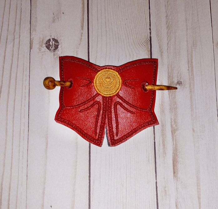 Sailor Bow Bun Cover