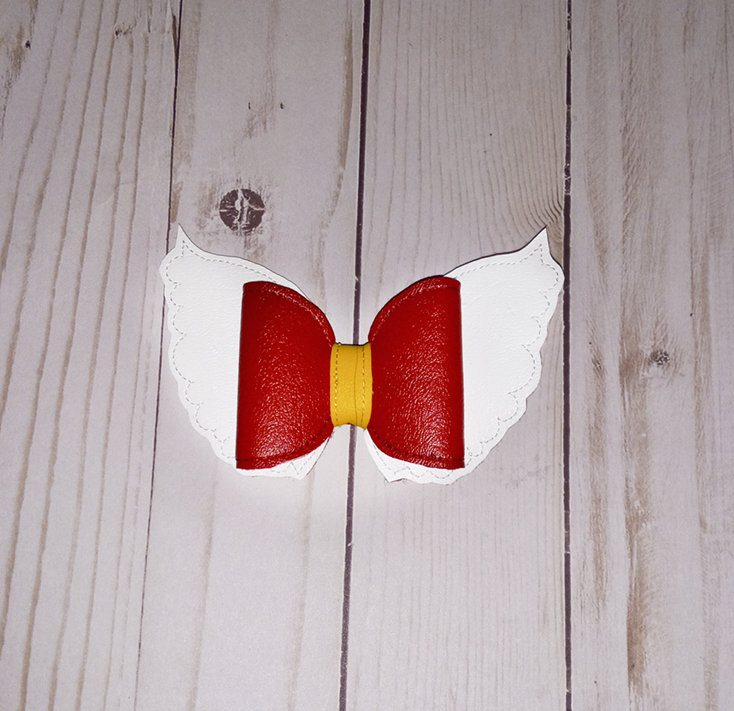 Moon Princess Wings Hair Bow