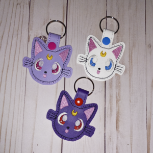 Guardian Kitty Head Key Fob