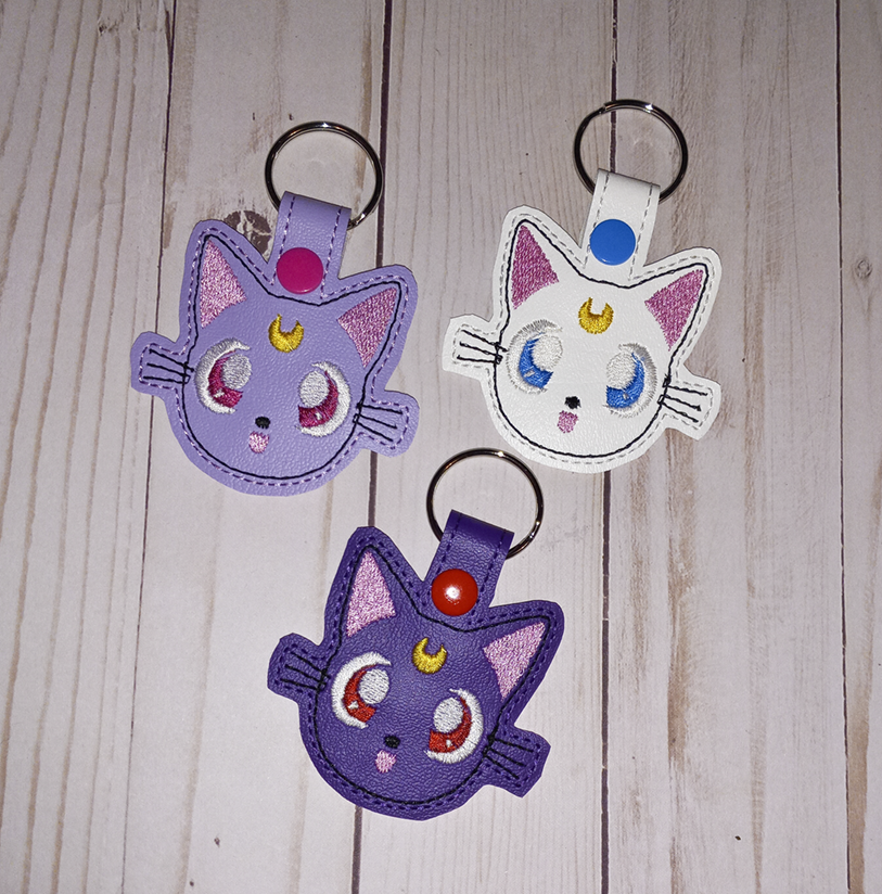 Guardian Kitty Head Key Fob